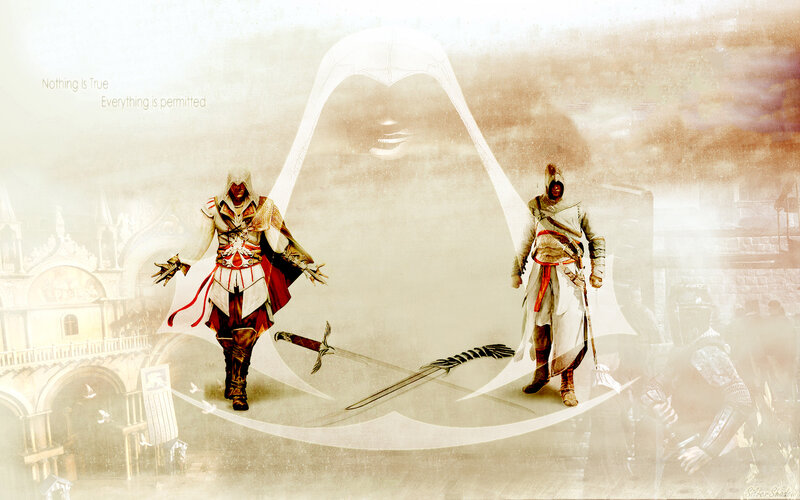 Two Assassins Standing