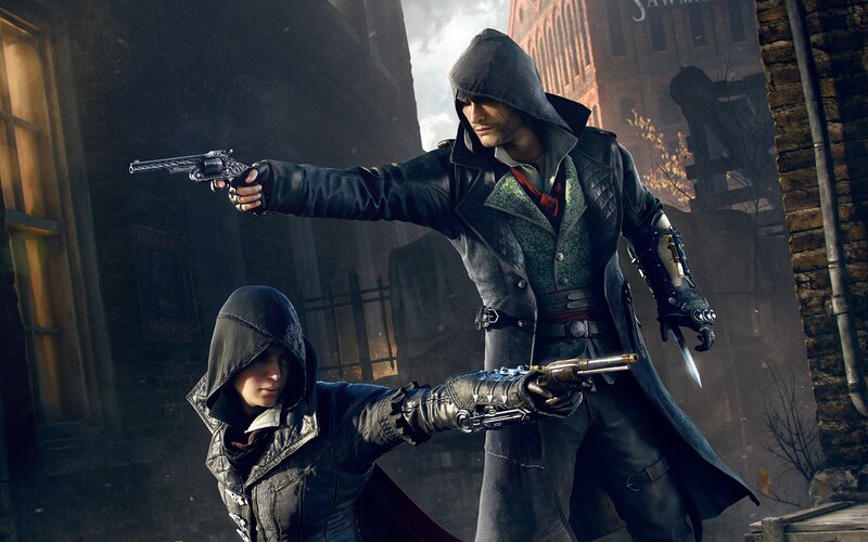 Two Assassins with Guns