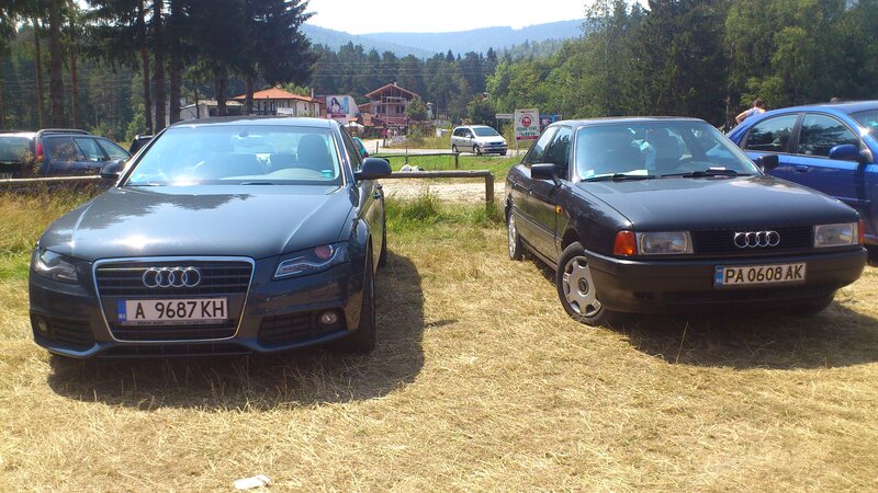 Two Audi Cars — Black