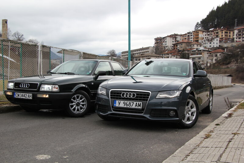 Two Audi Cars — Gray