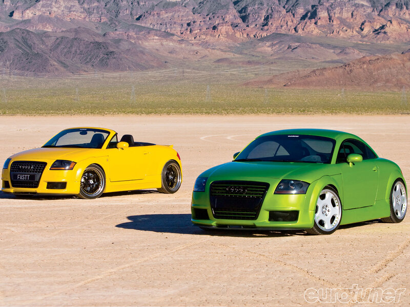 Two Audi Tt Cars