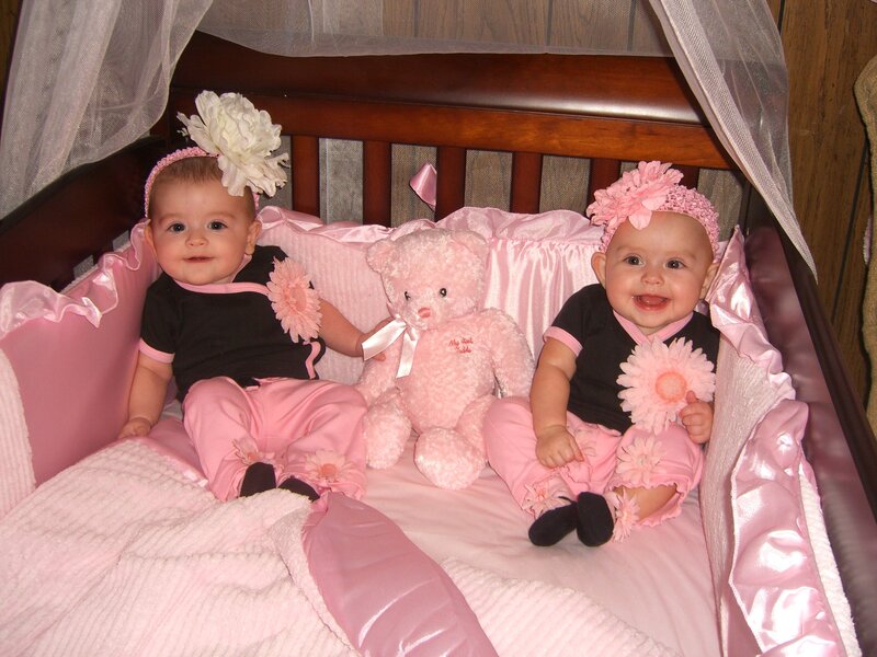 Two Babies in Crib