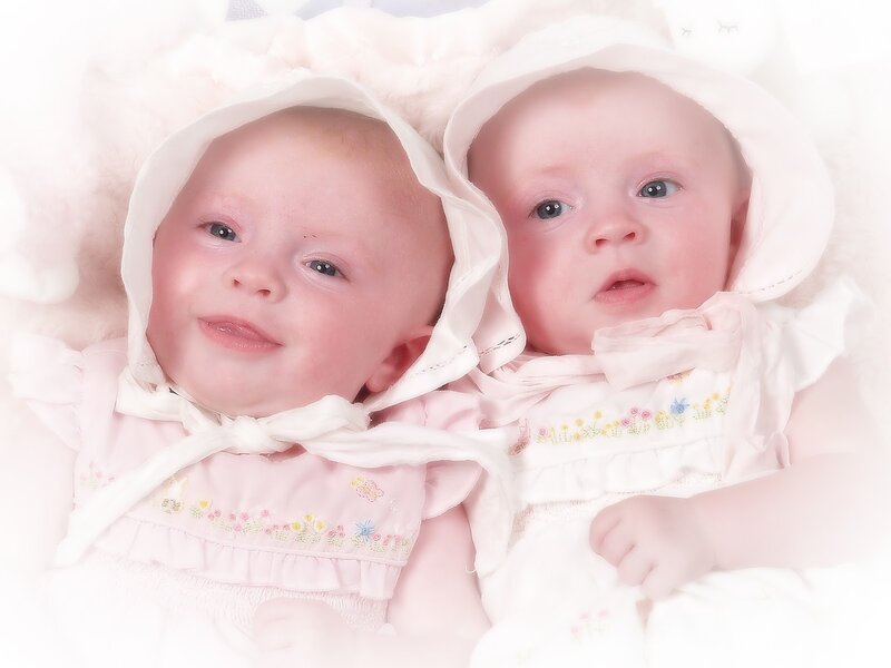 Two Baby Girls