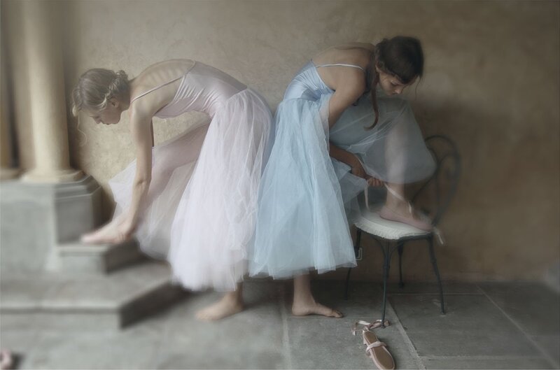 Two Ballerinas in Tutus