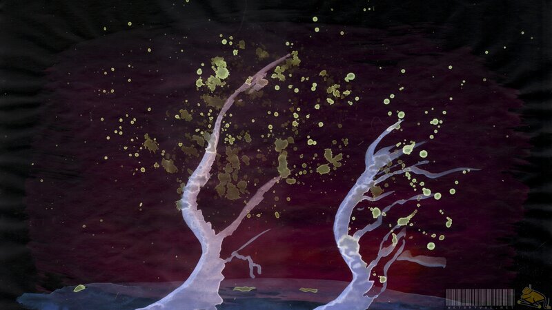 Two Bare Trees — Purple