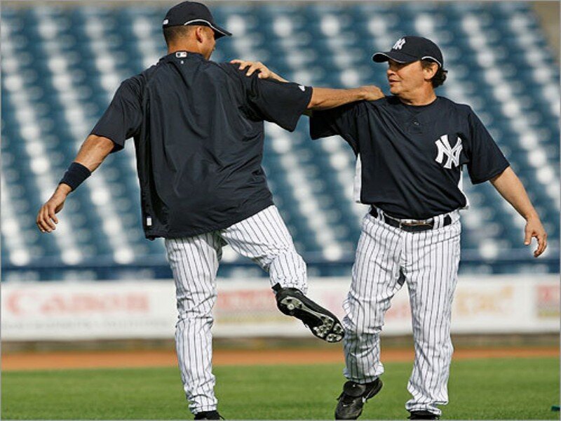 Two Baseball Players