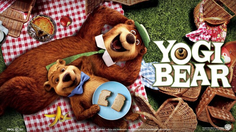 Two Bears on Picnic Blanket
