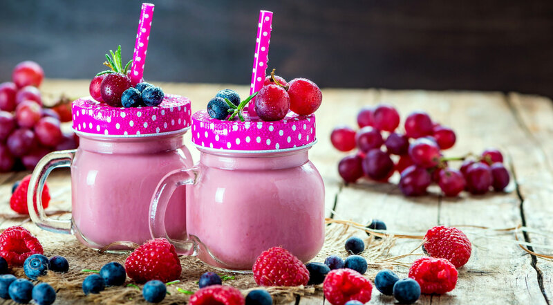 Two Berry Smoothies