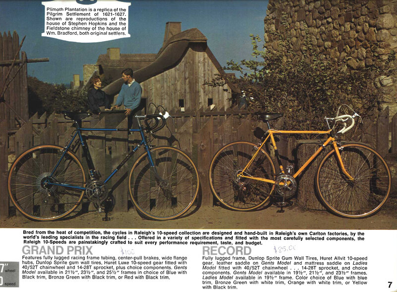 Two Bicycles on Display