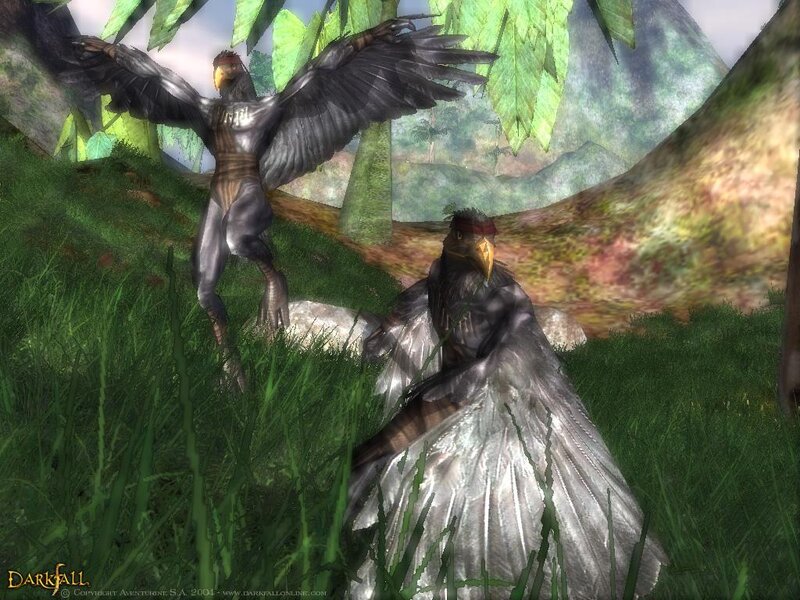Two Bird-like Creatures