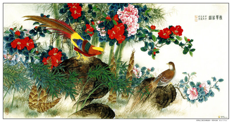 Two Birds in Garden