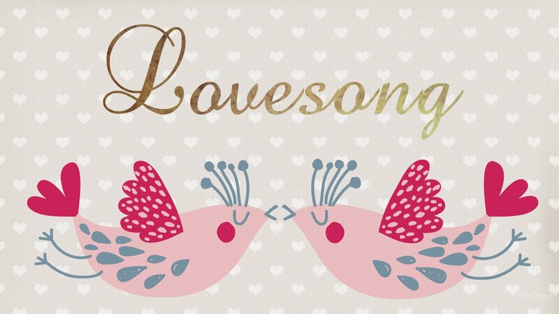 Two Birds Kissing
