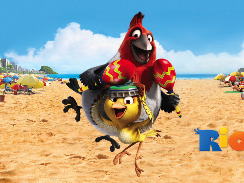 Two Birds on a Beach