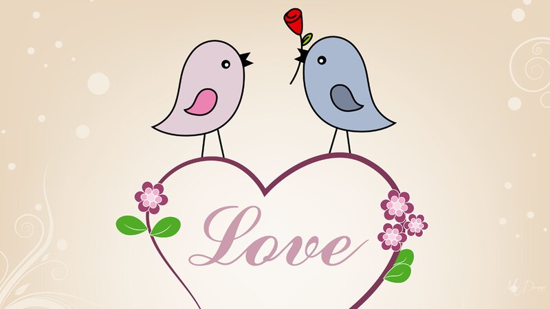 Two Birds on a Heart