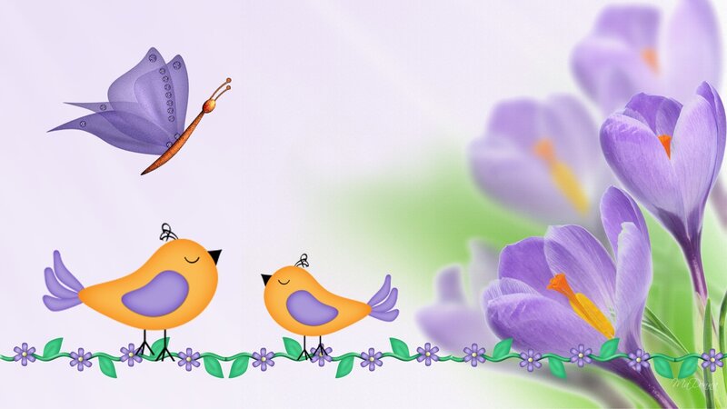 Two Birds on a Vine