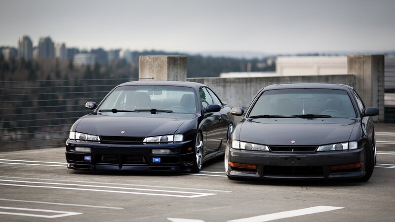 Two Black Cars