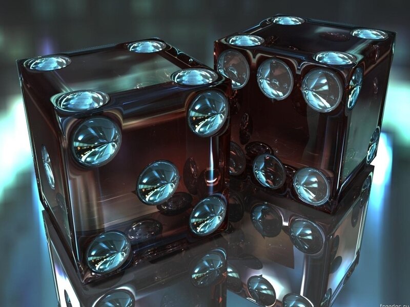 Two Black Dice