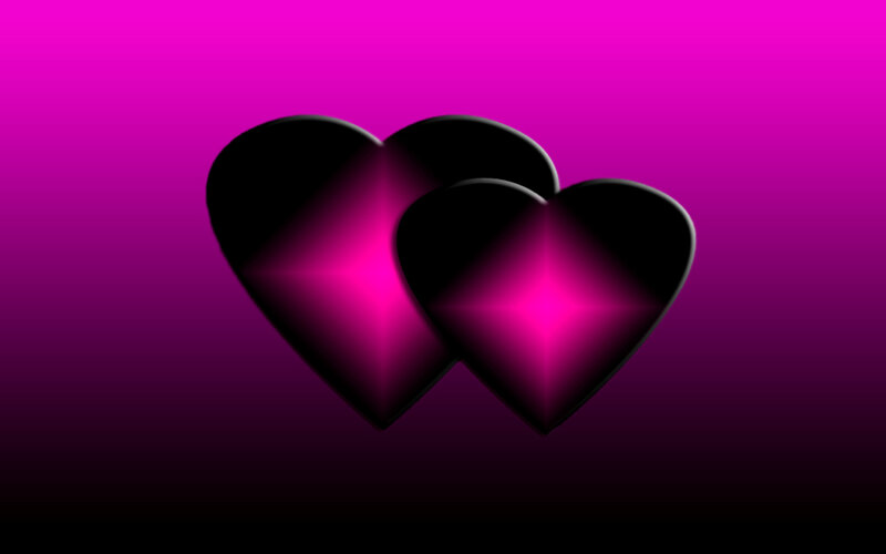 Two Black Hearts