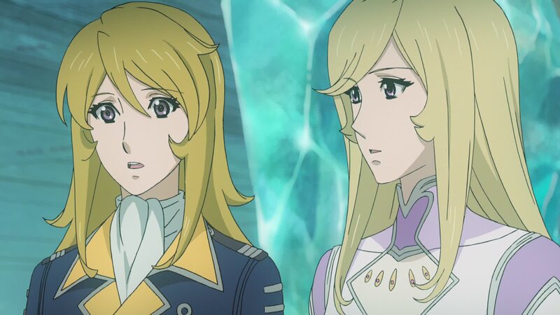 Two Blonde Anime Women