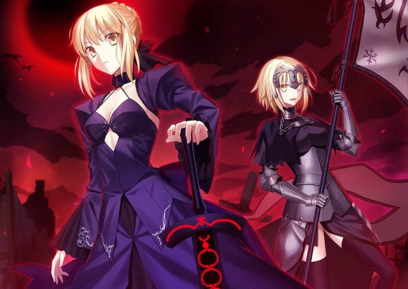Two Blonde Female Characters