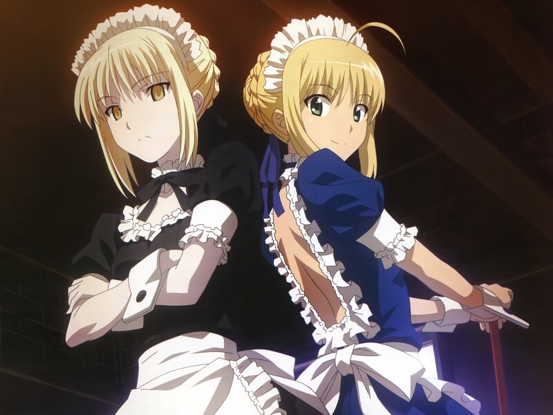 Two Blonde Maids