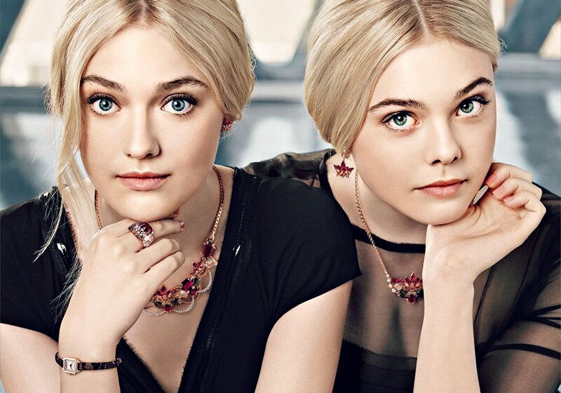 Two Blonde Women — Black, Confident, Photograph, Jewelry