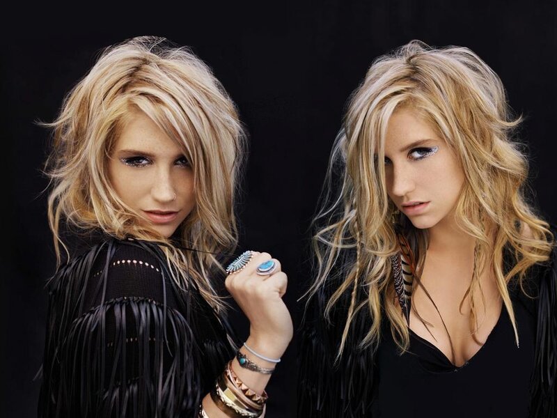 Two Blonde Women — Black, Dramatic