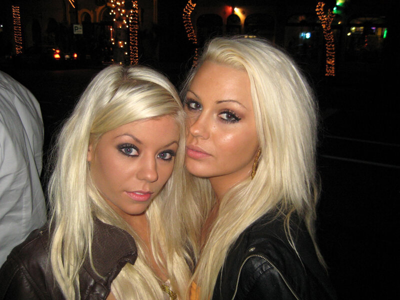 Two Blonde Women — Black, Nocturnal