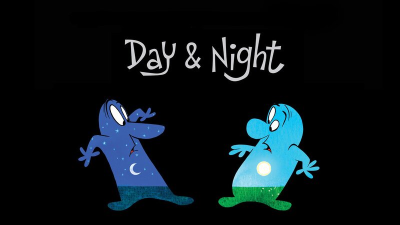 Two Blue Characters