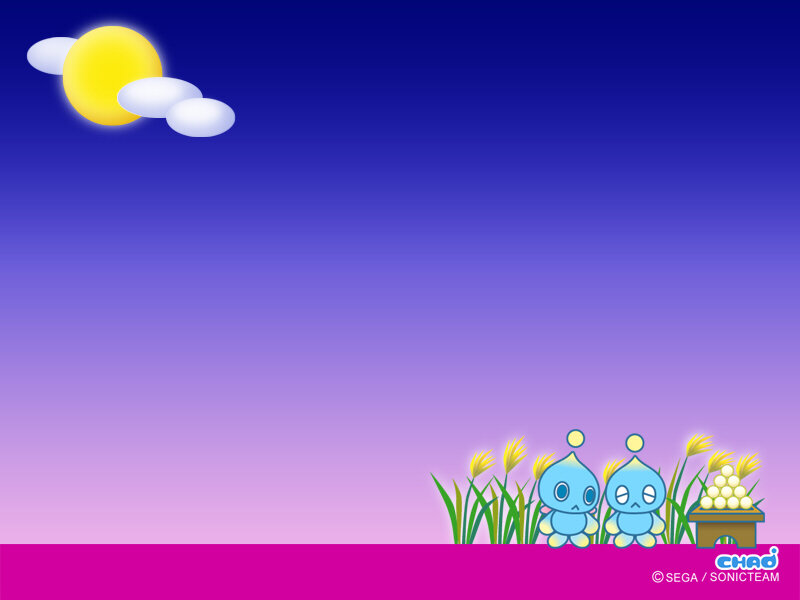 Two Blue Creatures in Field