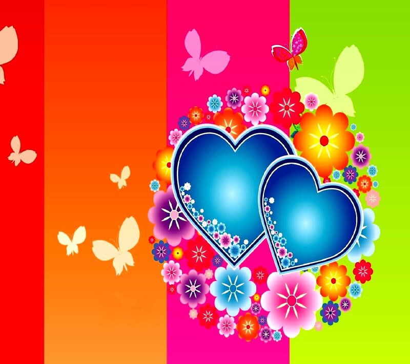 Two Blue Hearts — Cheerful