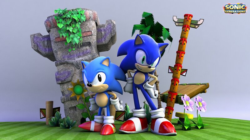 Two Blue Hedgehogs — Playful, 3d Render