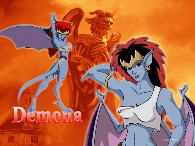 Two Blue-skinned Demon Women