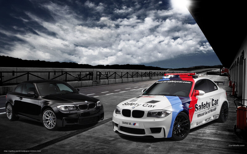 Two BMW Cars on Track — Black