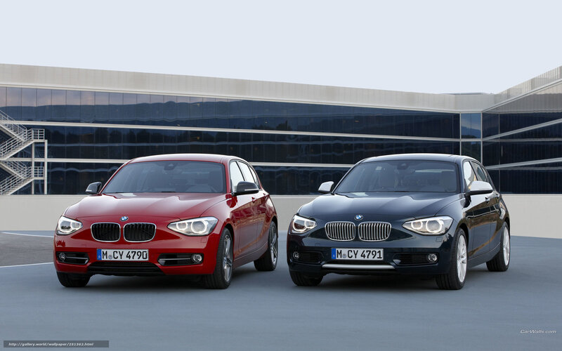 Two BMW Cars — Red