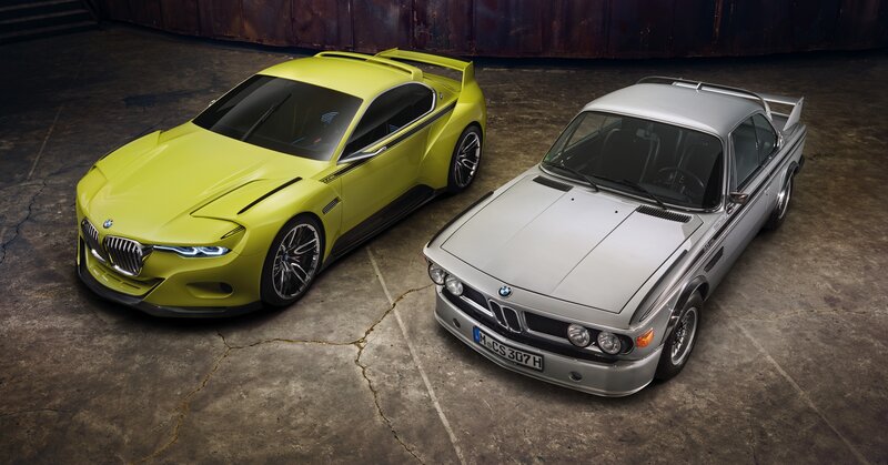 Two BMW Cars — Yellow