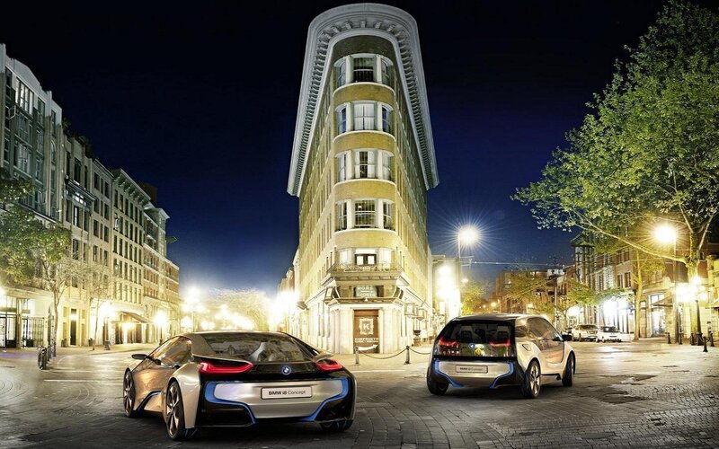 Two BMW Concept Cars — Black