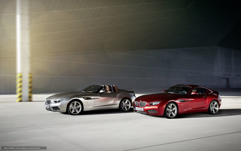 Two BMW Z4 cars in motion