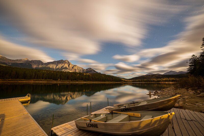 Two Boats on a Dock