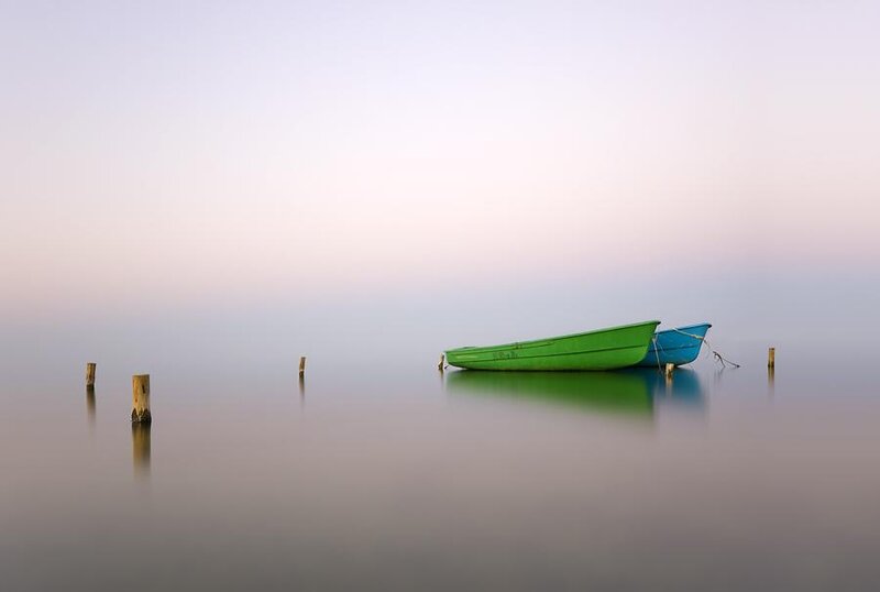 Two Boats on Calm Water
