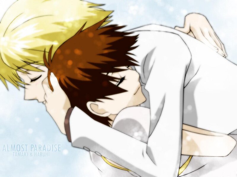 Two Boys Embracing