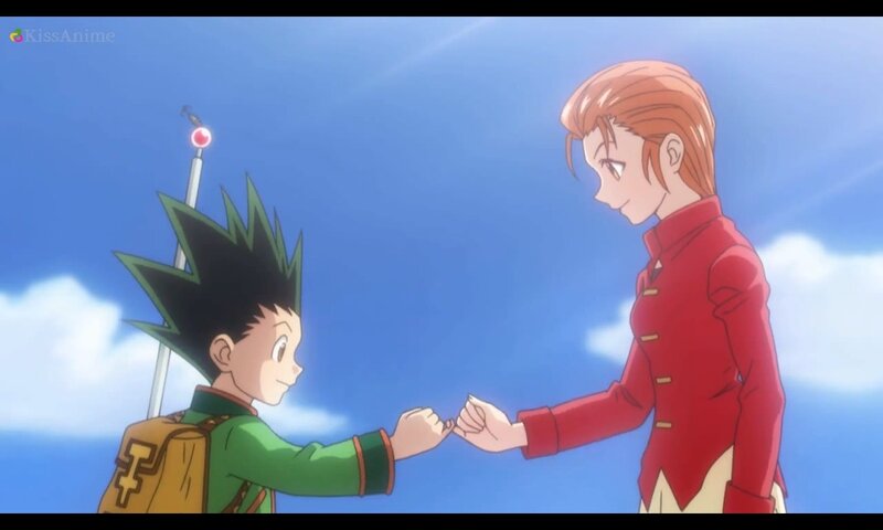 Two Boys Holding Hands — Blue