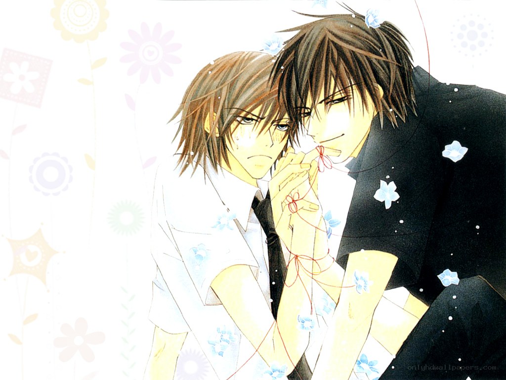 two boys holding hands