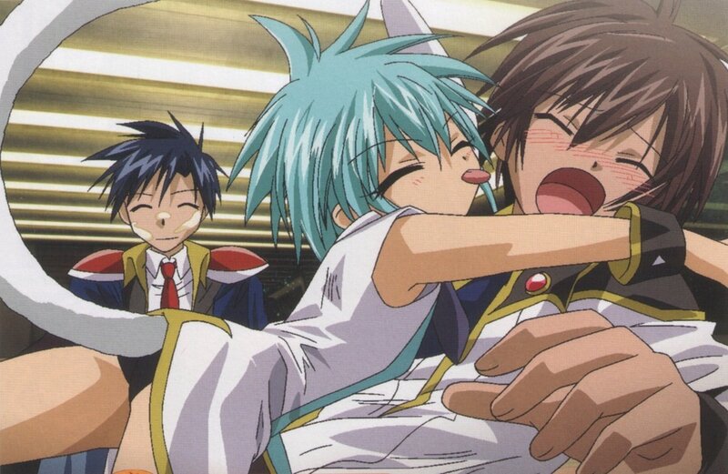Two Boys Hugging