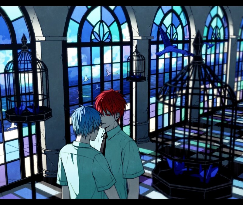 Two Boys in a Cathedral