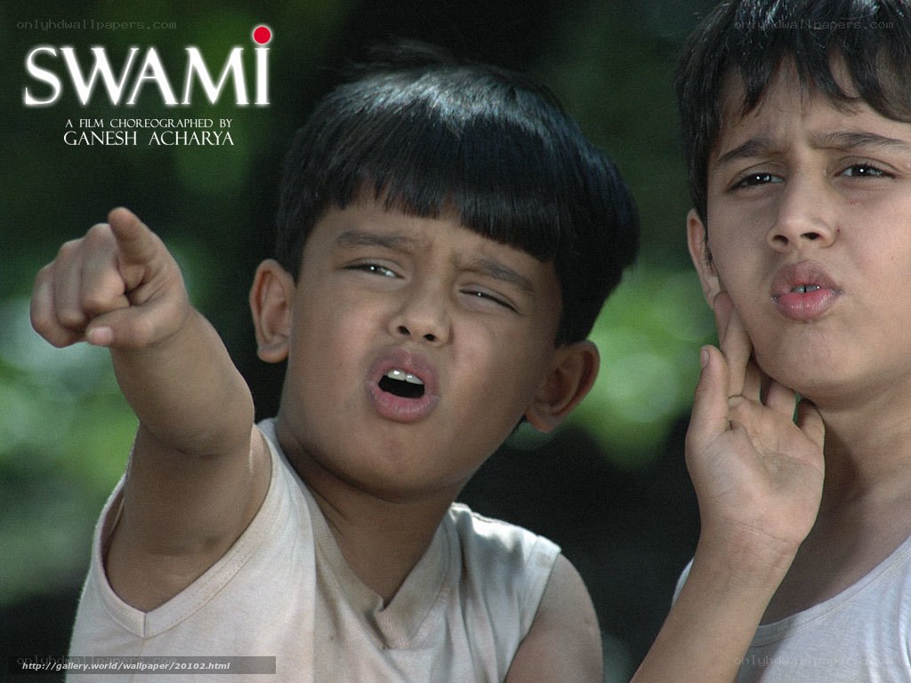 Two boys in a film scene