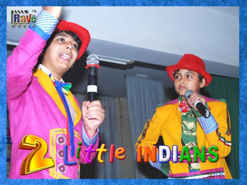 Two Boys in Costumes — Pink