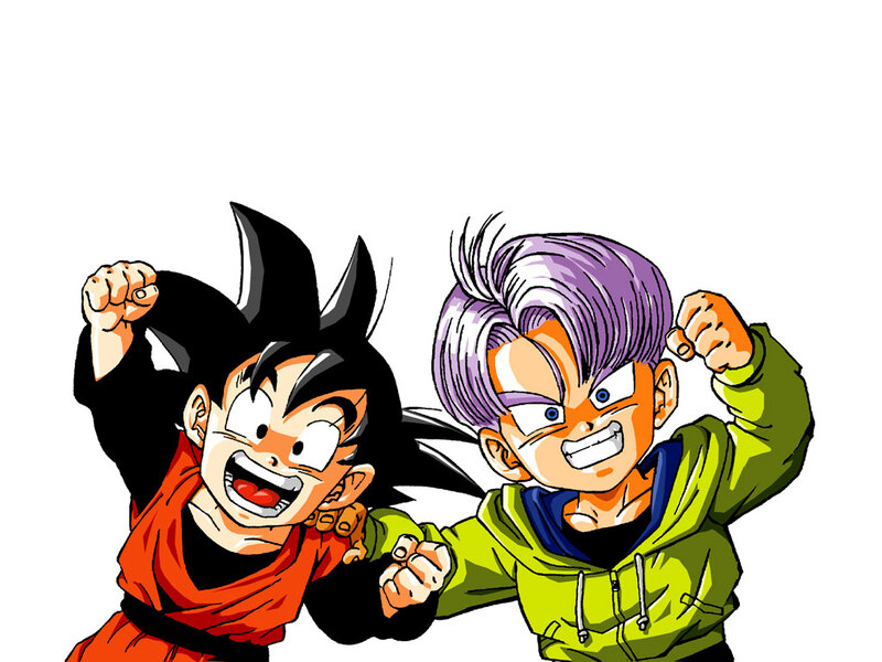 Two Boys in Fighting Pose