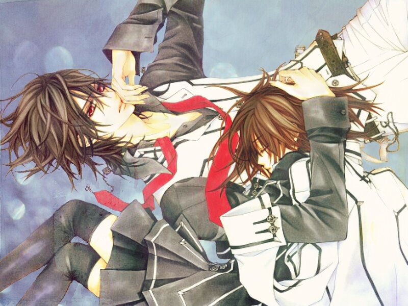 Two Boys in School Uniforms — White