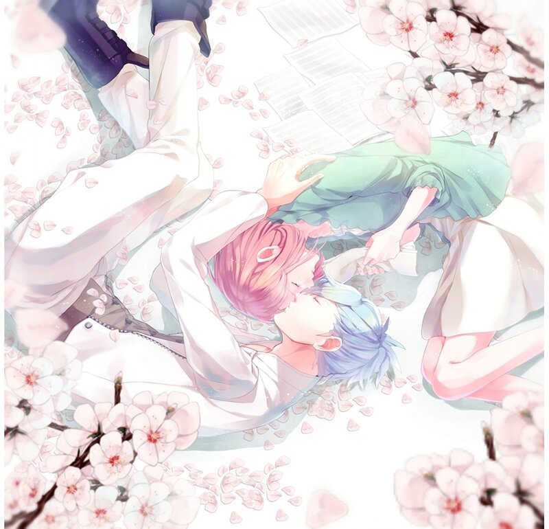 Two Boys Kissing — Pink
